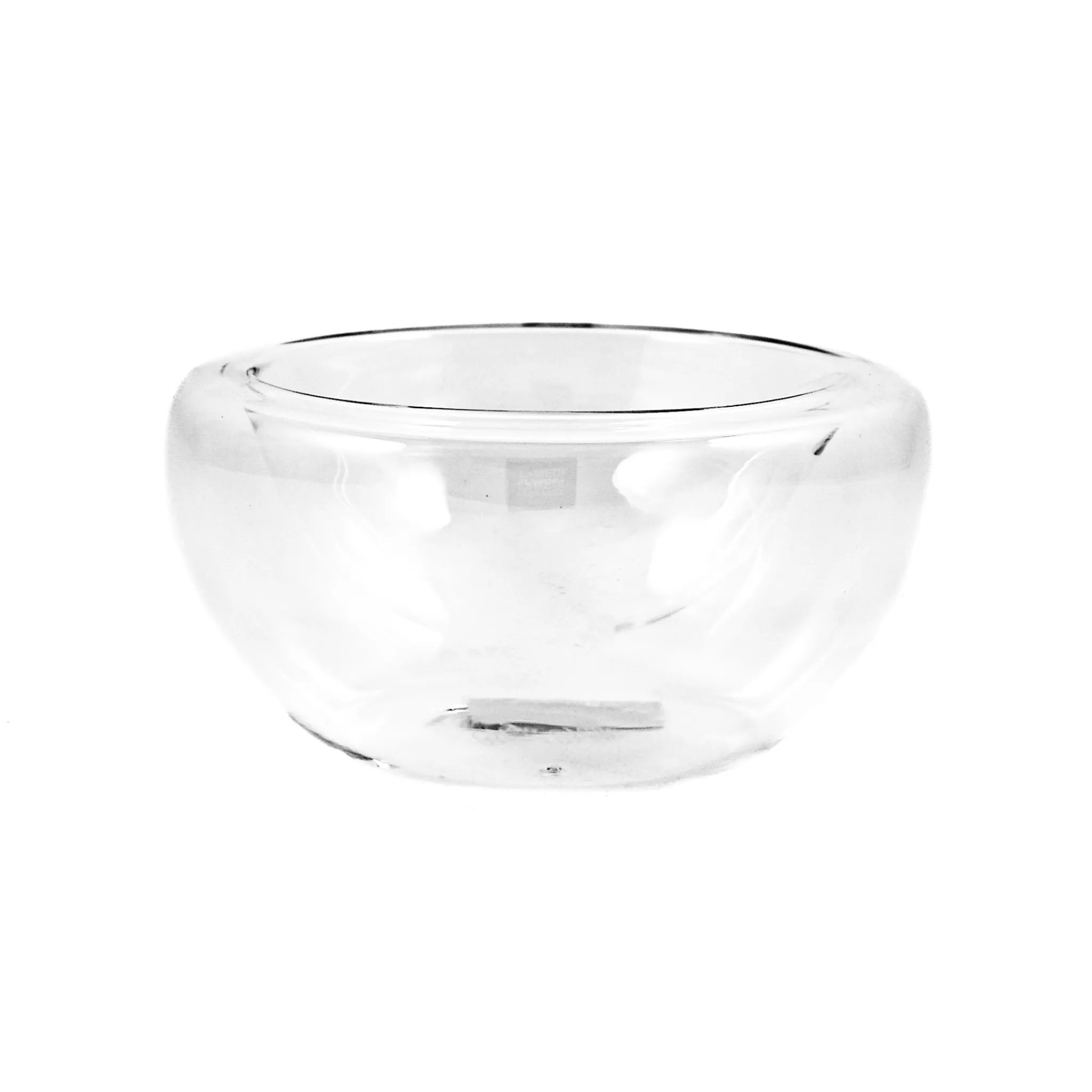 Portuguese Tableware 3 x 260ml Large Double-Walled Glass Bowl Clearance