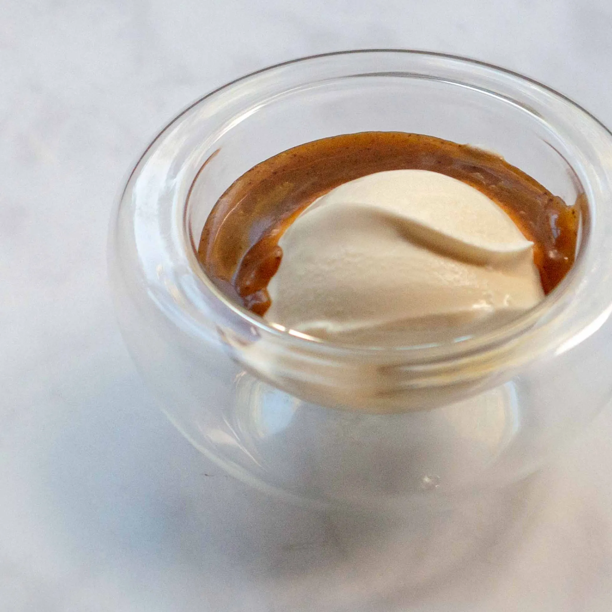 Portuguese Tableware 3 x 260ml Large Double-Walled Glass Bowl Clearance