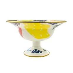 Kapka Enamel Abstract Enamel Display Dish, 30cm Discount