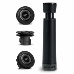 Airtender Wine Saver Set with 3 Stoppers Clearance