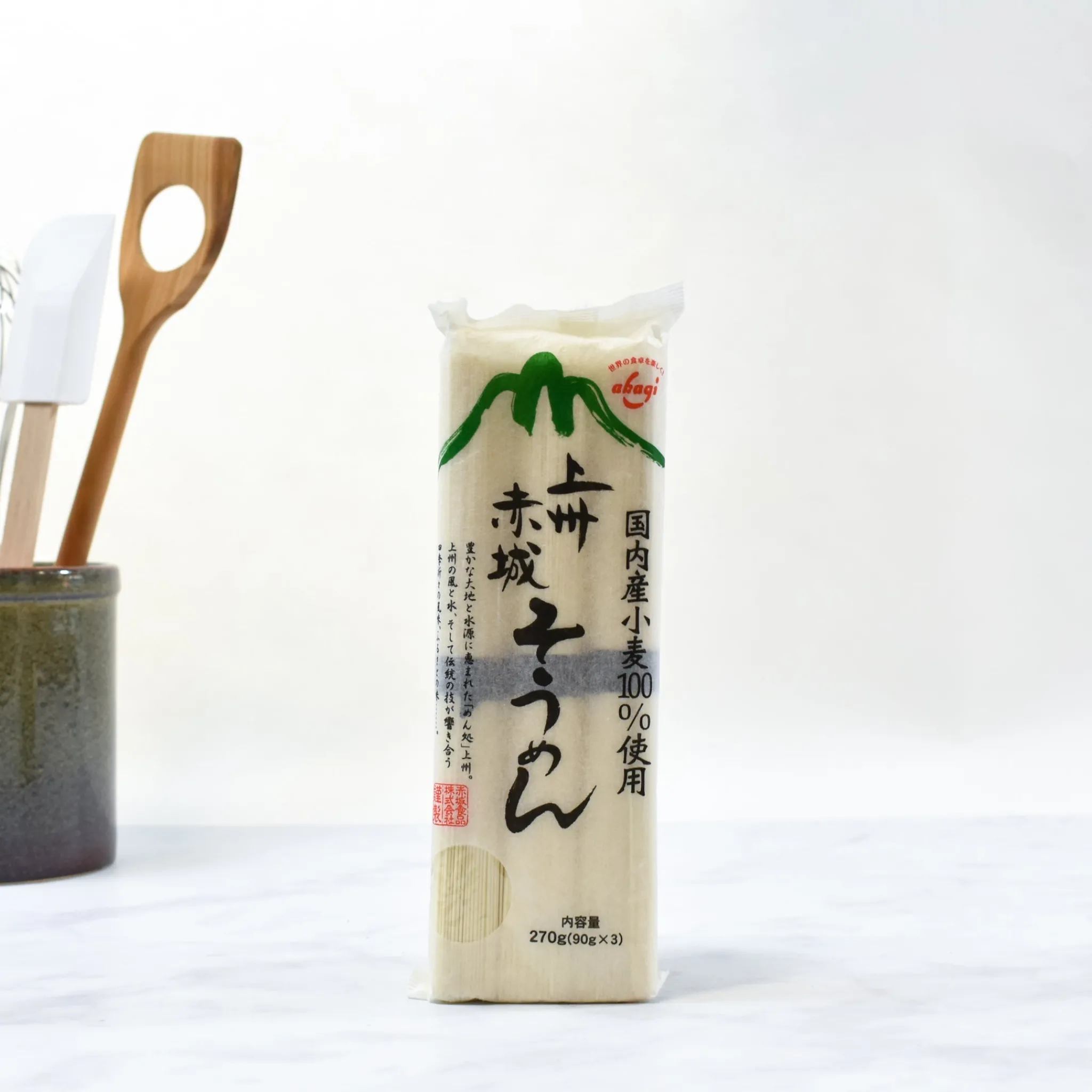 Akagi Dried Somen Noodles, 270g Hot