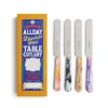Allday Goods Set of 4 Pick N Mix Table Knives, 11.5cm