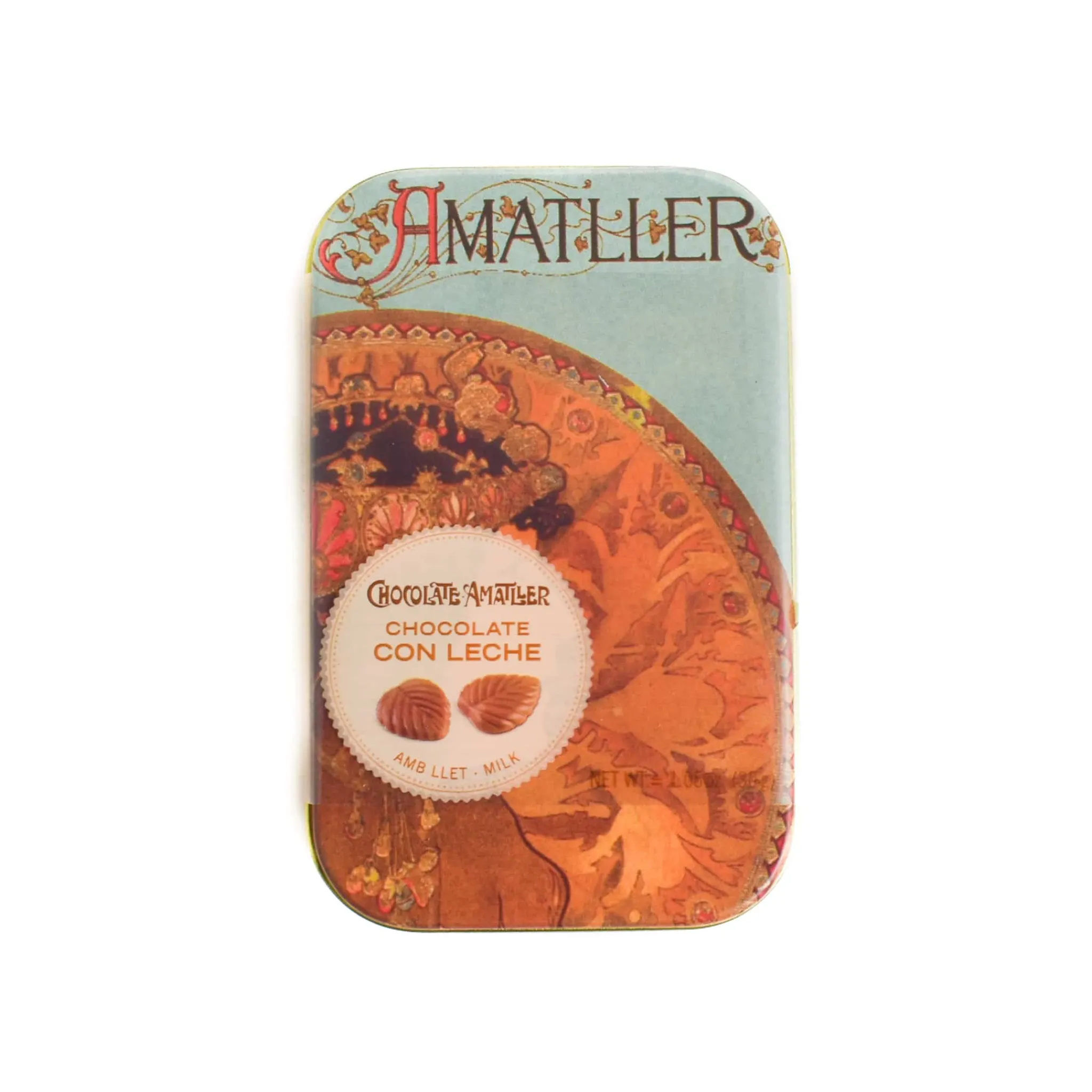 Amatller Milk Chocolate Leaves, 30g New