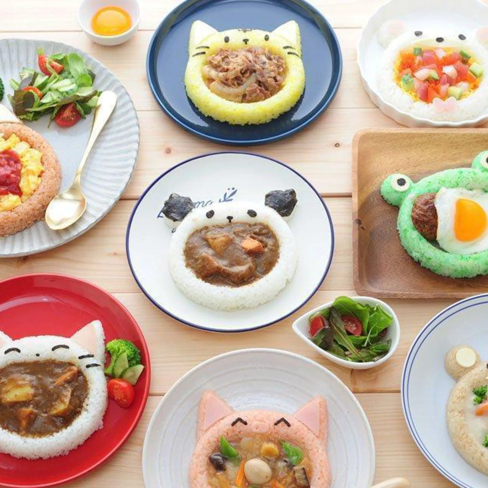 Arnest Animal Rice Mould Set for Curry Sale