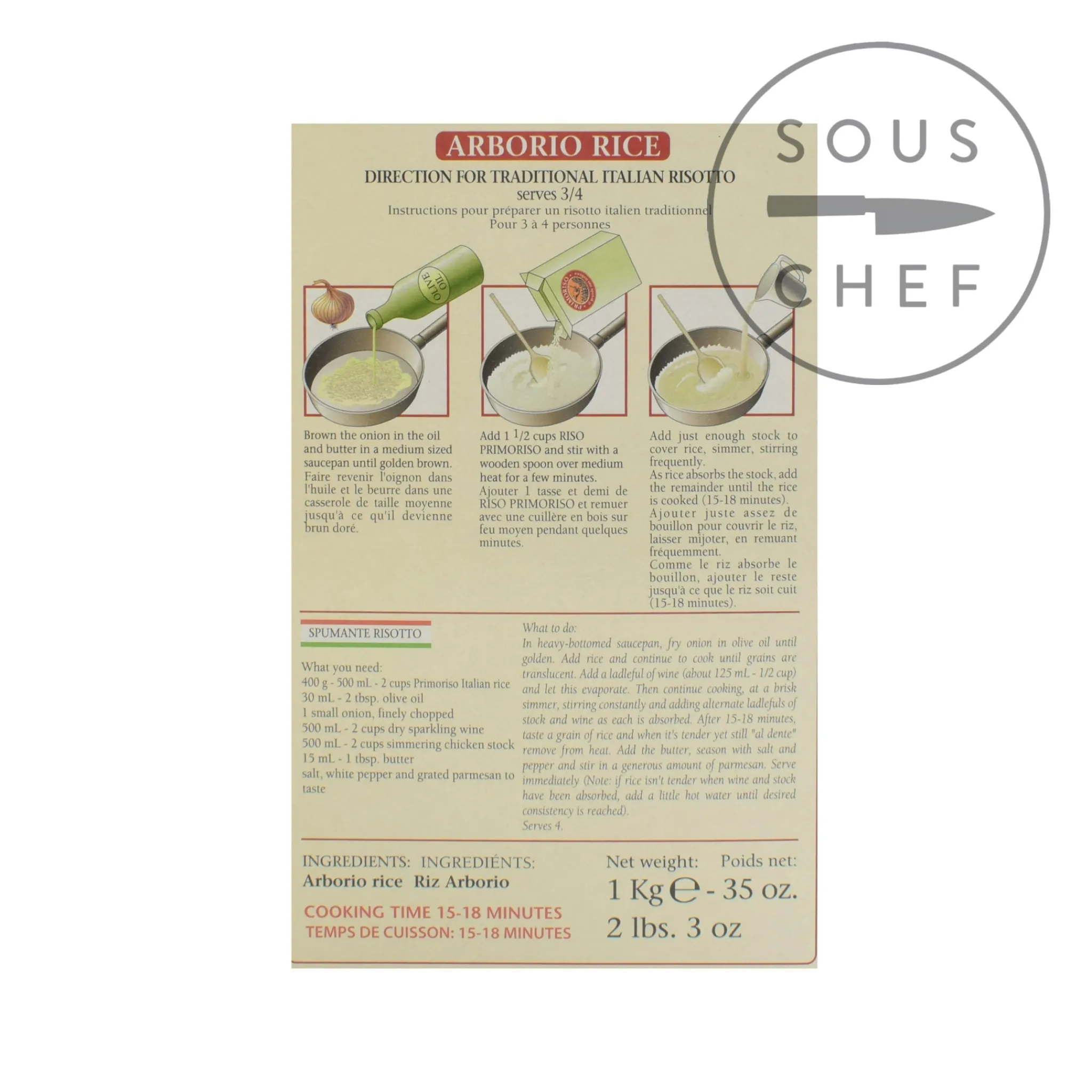 Centaur Arborio Risotto Rice, 1kg Sale