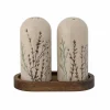 Bloomingville Bea Floral Salt & Pepper Shaker Set, 12.5cm Clearance