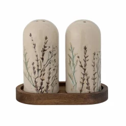 Bloomingville Bea Floral Salt & Pepper Shaker Set, 12.5cm Clearance