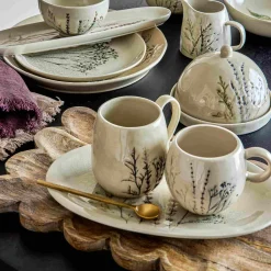 Bloomingville Bea Floral Serving Plate, 28.5cm Best