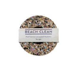 Liga Beach Clean Recycled Cork Tealight Holder, 9cm Online