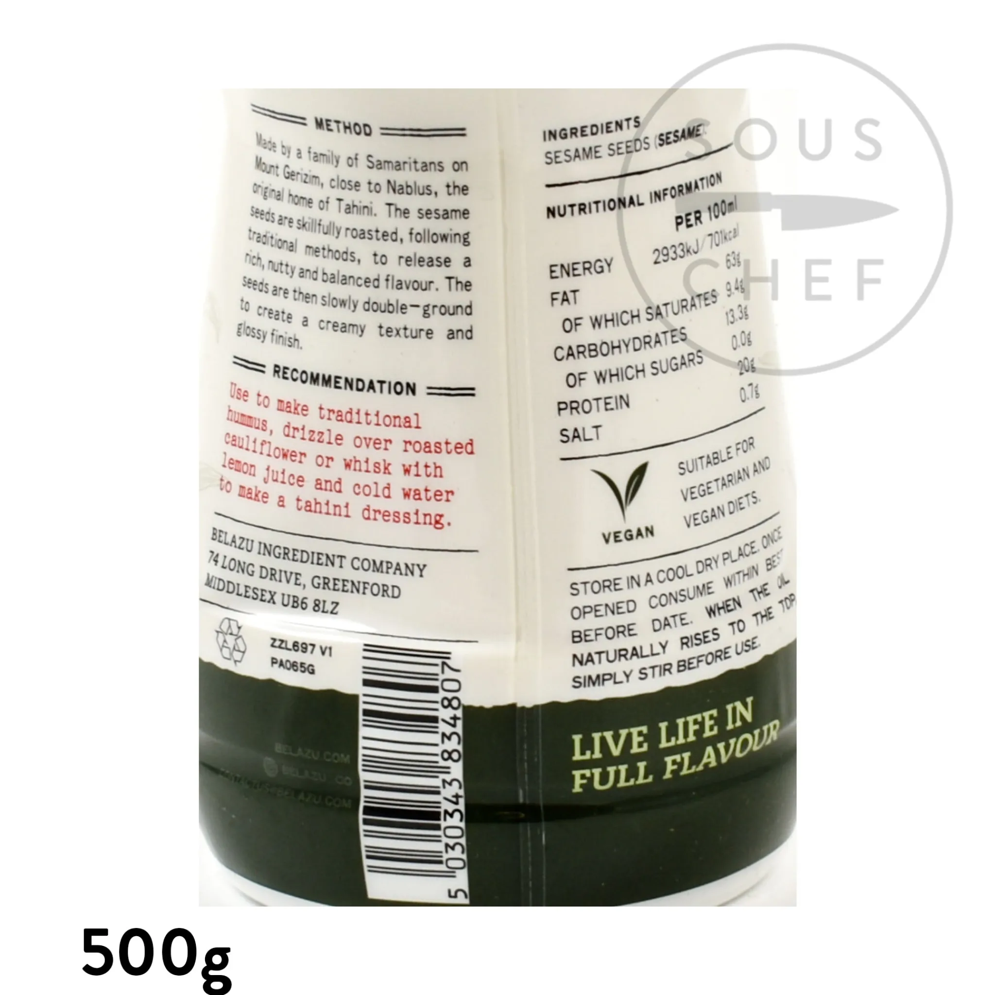 Belazu Nablus Tahini Best