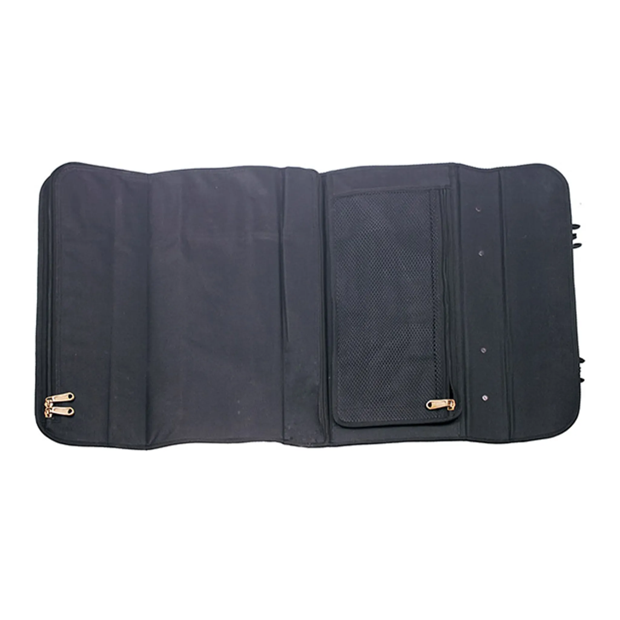 JKC Black Buffalo Leather Knife Bag, 11 Slots Clearance