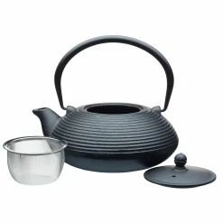 La Cafetiere Black Cast Iron Teapot, 900ml Clearance