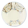 Kiji Stoneware & Ceramics Blue Lucky Cat Japanese Ramen Bowl, 21cm Discount