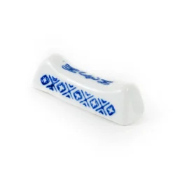 Chinese Tableware Blue Rice Pattern Chopstick Rest Discount
