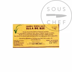 Illa de Riu Bomba Paella Rice, 1kg Sale