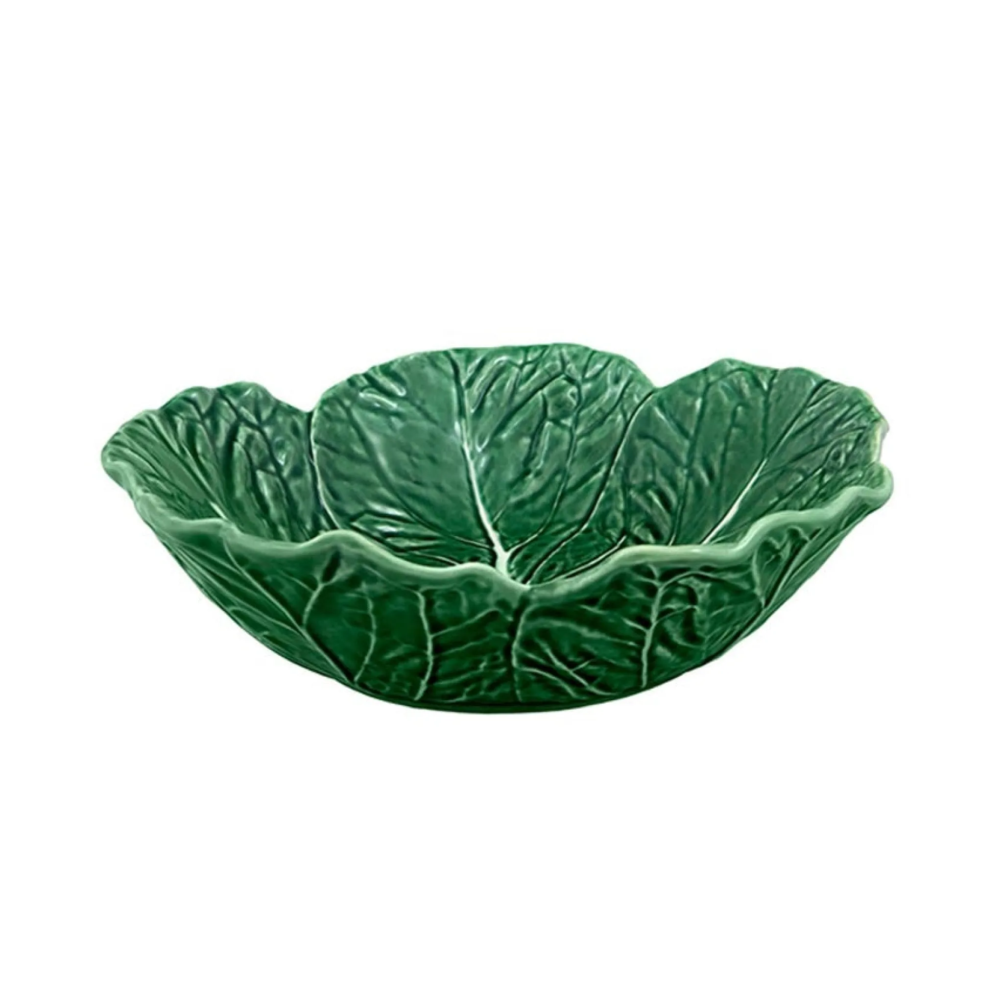 Bordallo Pinheiro Cabbage Leaf Salad Bowl, 29cm Outlet