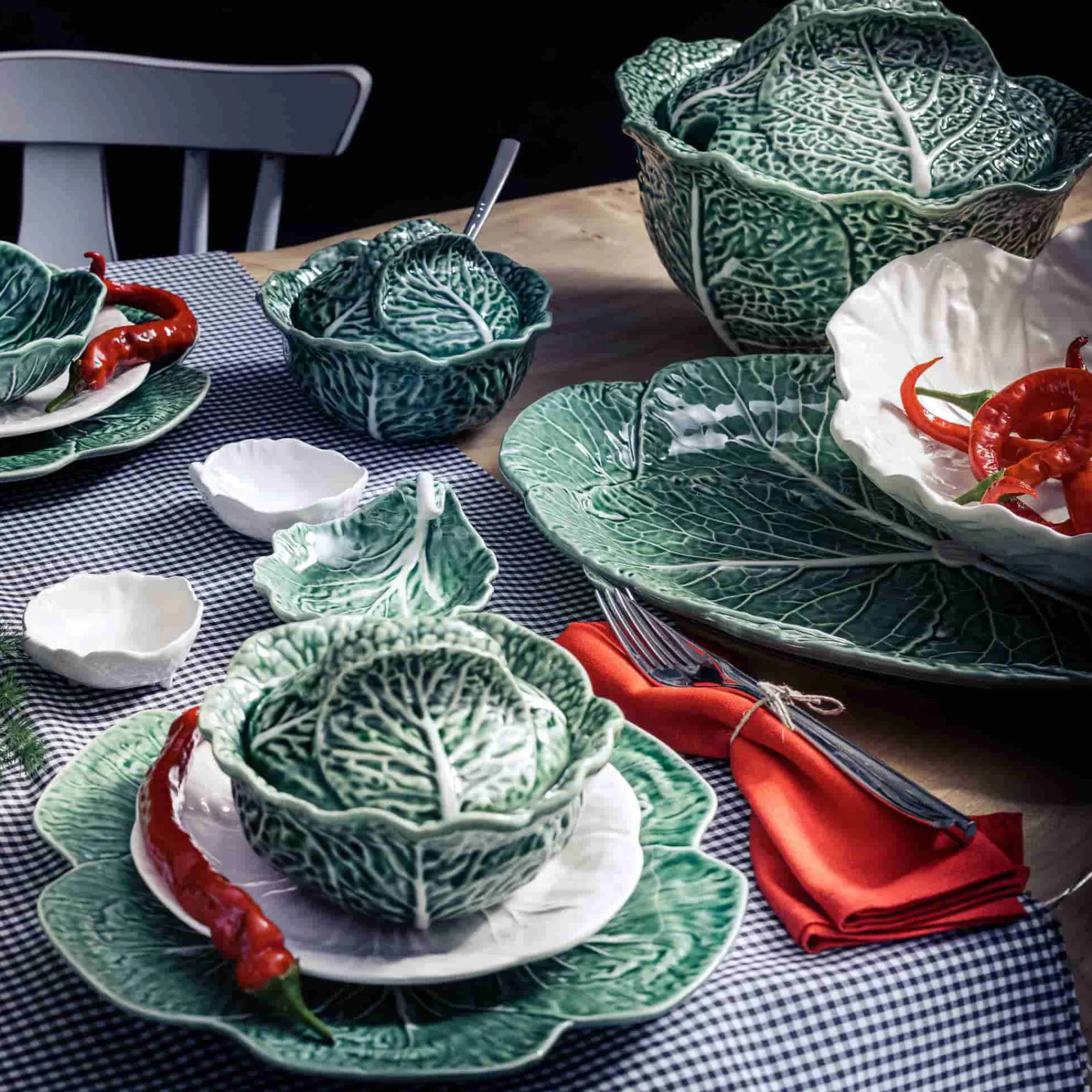 Bordallo Pinheiro White Cabbage Charger Plate, 30.5cm Discount