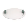 Bordallo Pinheiro White Earthenware Cheese Tray with Mouse Sale