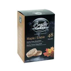 Bradley Smoker Bradley Maple Bisquettes Pack of 48 Clearance