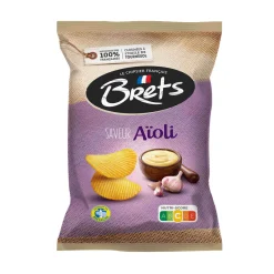 Bret's Crisps Bret's Aioli Crisps, 125g Outlet