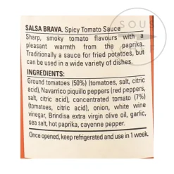 Brindisa Salsa Brava, Spicy Tomato Sauce 315g Outlet
