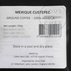 Cafes Henri Ground Mexican Coffee from Custepec, 250g Online