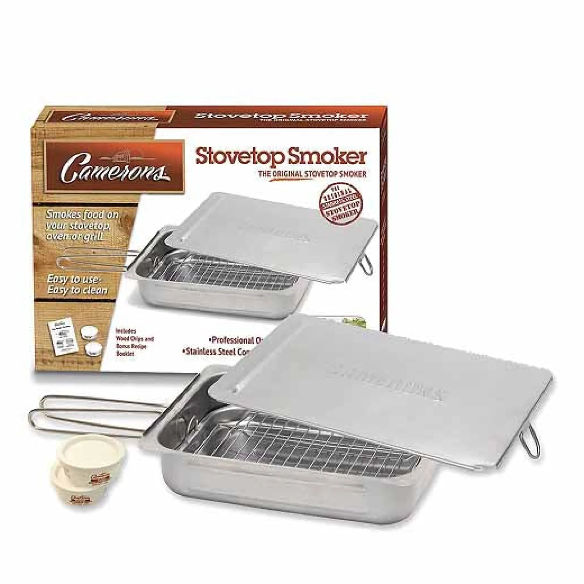 Camerons Stovetop Smoker, 28cm x 43cm Sale