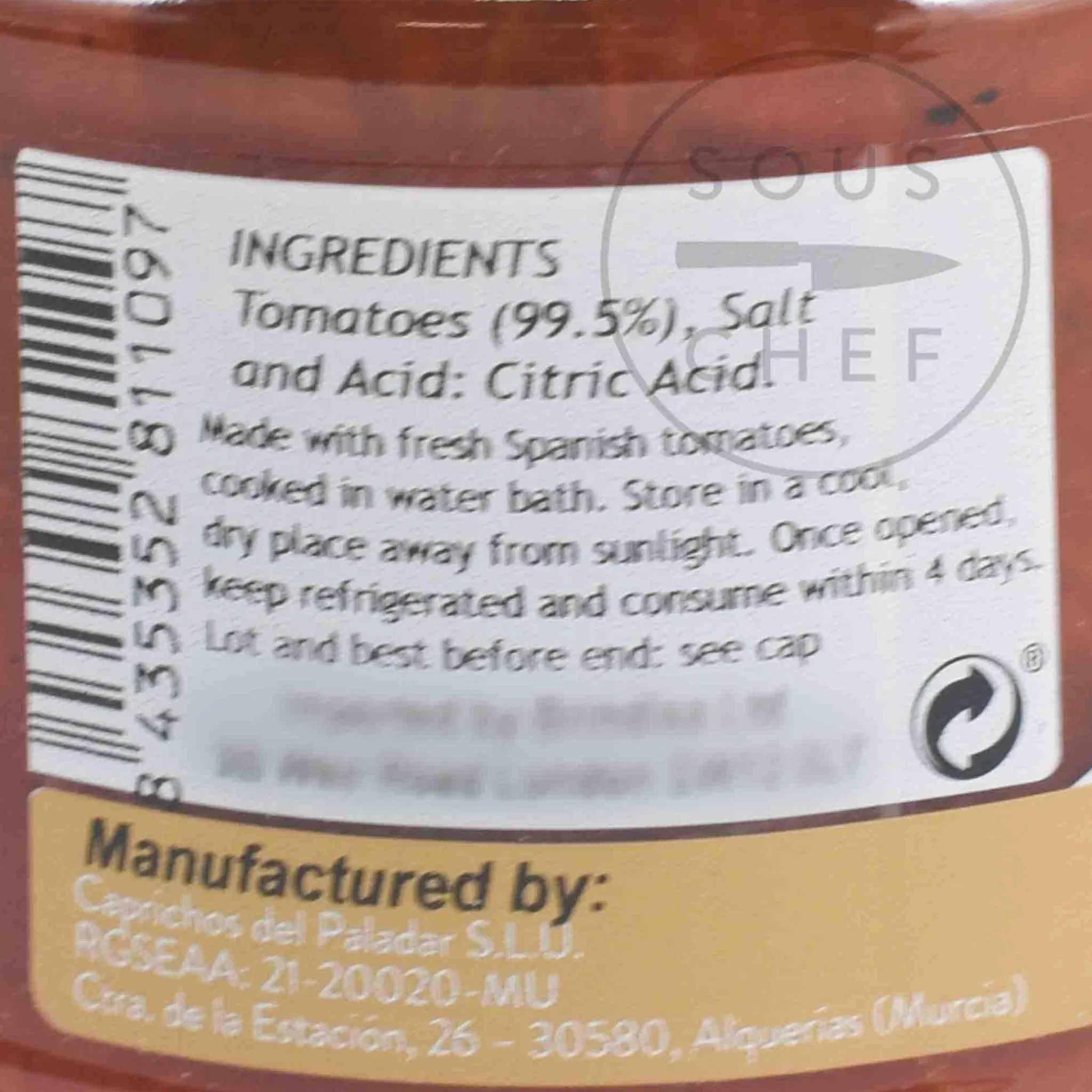 Caprichos del Paladar Caprichos del Paladar Roasted Chopped Tomatoes, 280g Online