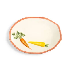 &Klevering Carrot Ceramic Platter, 40cm Outlet