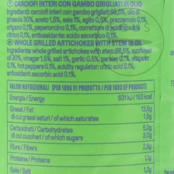 Casa Marrazzo Grilled Whole Artichokes in Oil, 750g Best