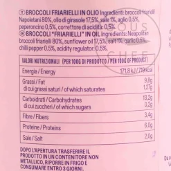 Casa Marrazzo Neopolitan Friarielli Broccoli in Oil, 800g Clearance