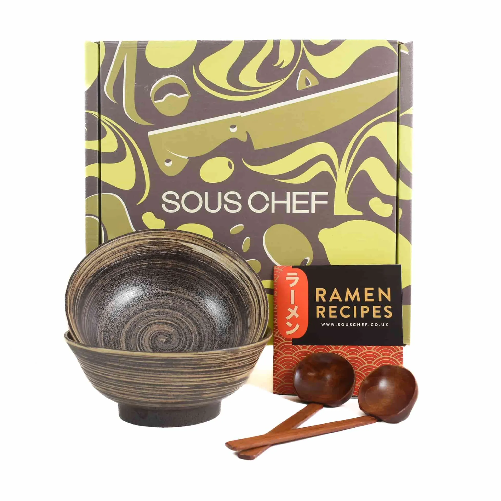 Sous Chef Chairo No Maru Ramen Bowl Set Outlet