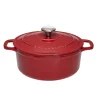 Chasseur Red Cast Iron Dutch Oven, 28cm Outlet