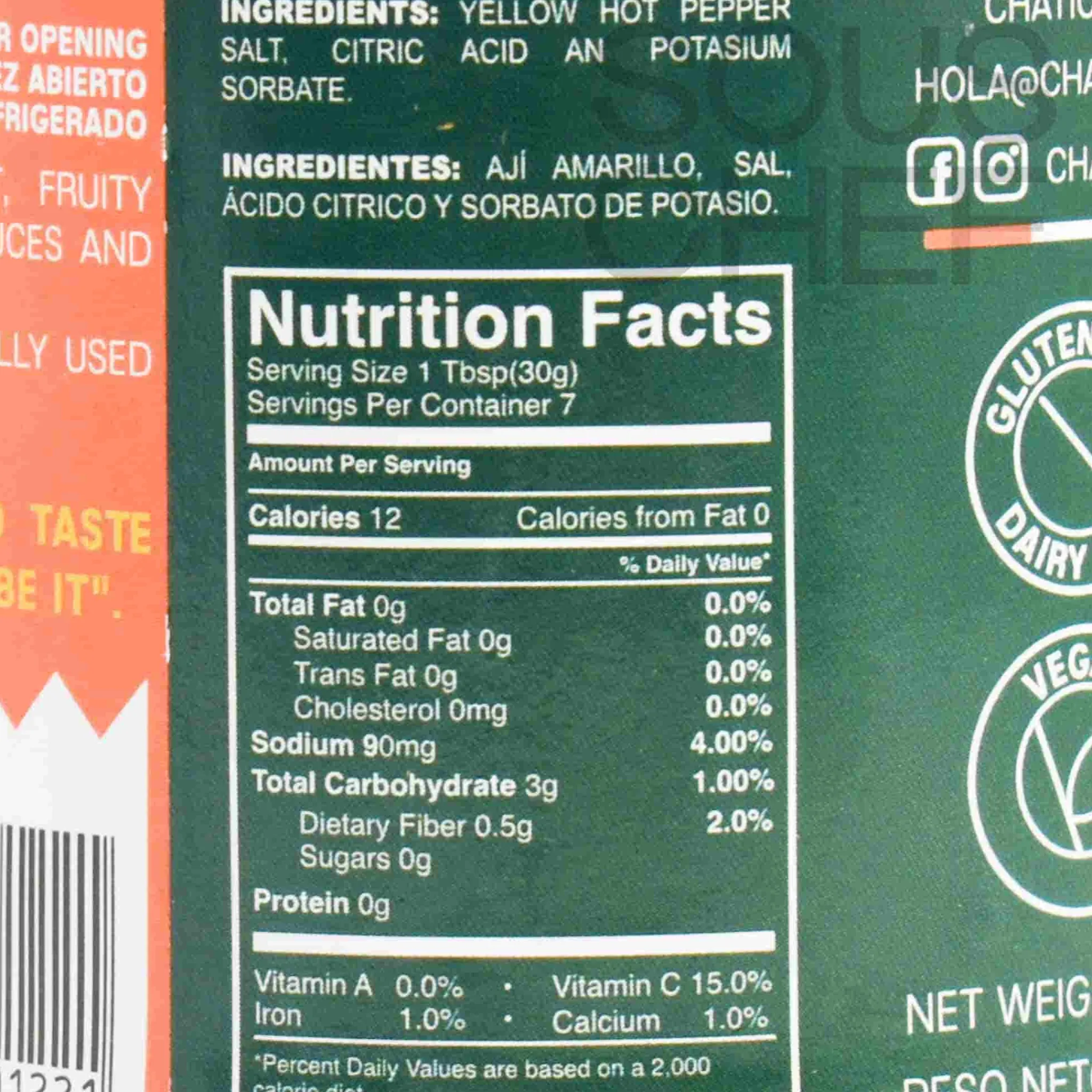 CHATICA Paste de Aji Amarillo Best