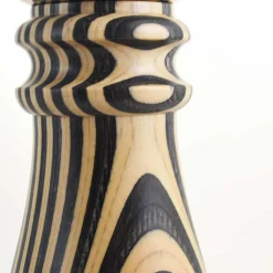 Chiarugi Black & White Stripe Pepper Mill, 28cm Sale