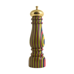 Chiarugi Rainbow Stripe Pepper Mill, 28cm Best