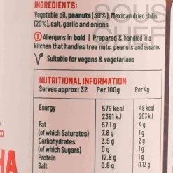 Chilli Maven Chili Maven Salsa Macha - Spicy & Nutty, 130g Hot