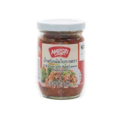 Mae Sri Chilli Paste With Holy Basil, 200g Sale