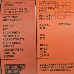 Chocolat Factory Intense Dark Hot Chocolate, 300g Clearance