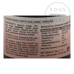 Christine Le Tennier Balsamic Vinegar Flavour Pearls Hot