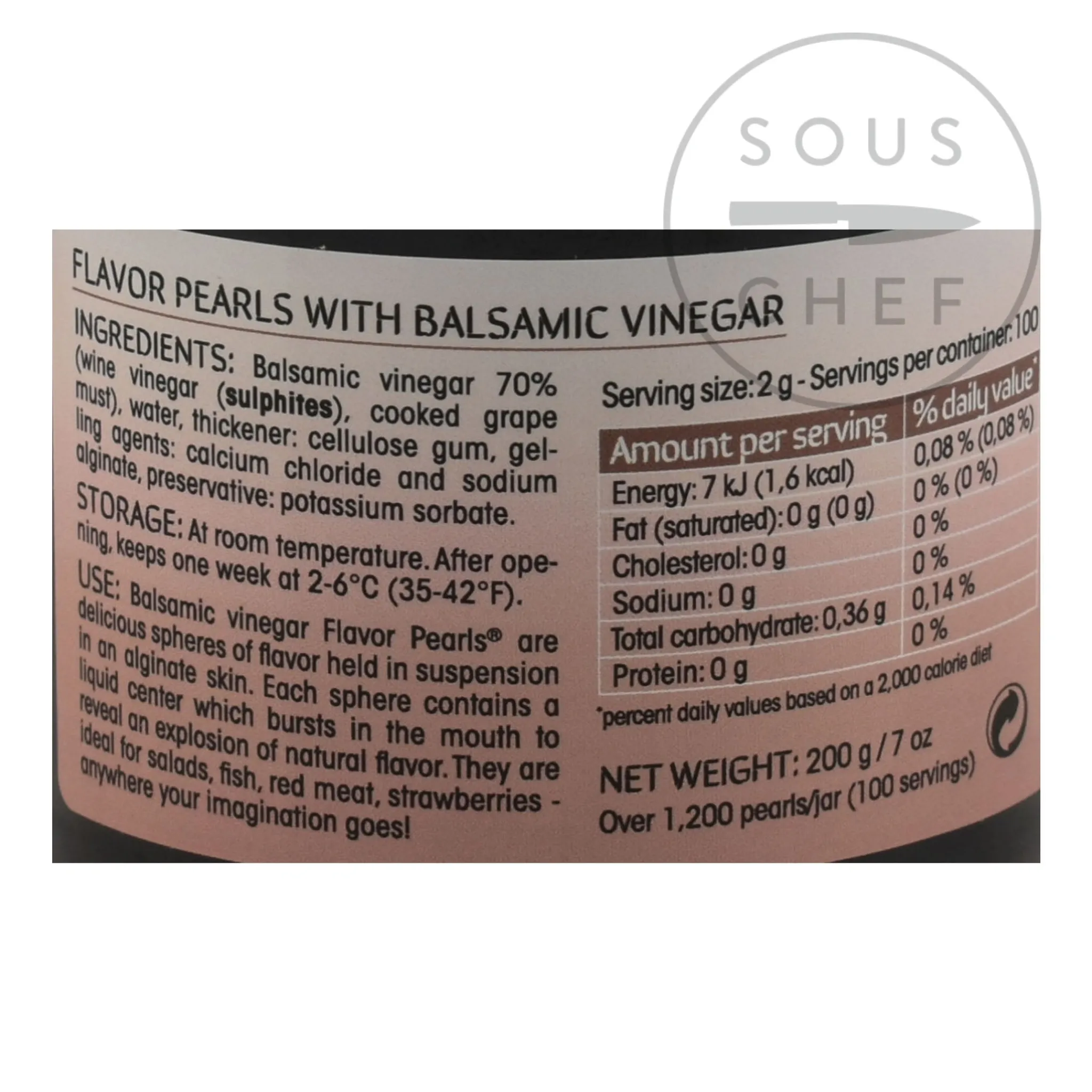 Christine Le Tennier Balsamic Vinegar Flavour Pearls Hot