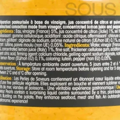 Christine Le Tennier Lemon & Pepper Flavour Pearls Hot