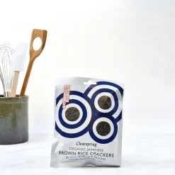 Clearspring Organic Black Sesame Brown Rice Crackers, 40g Online