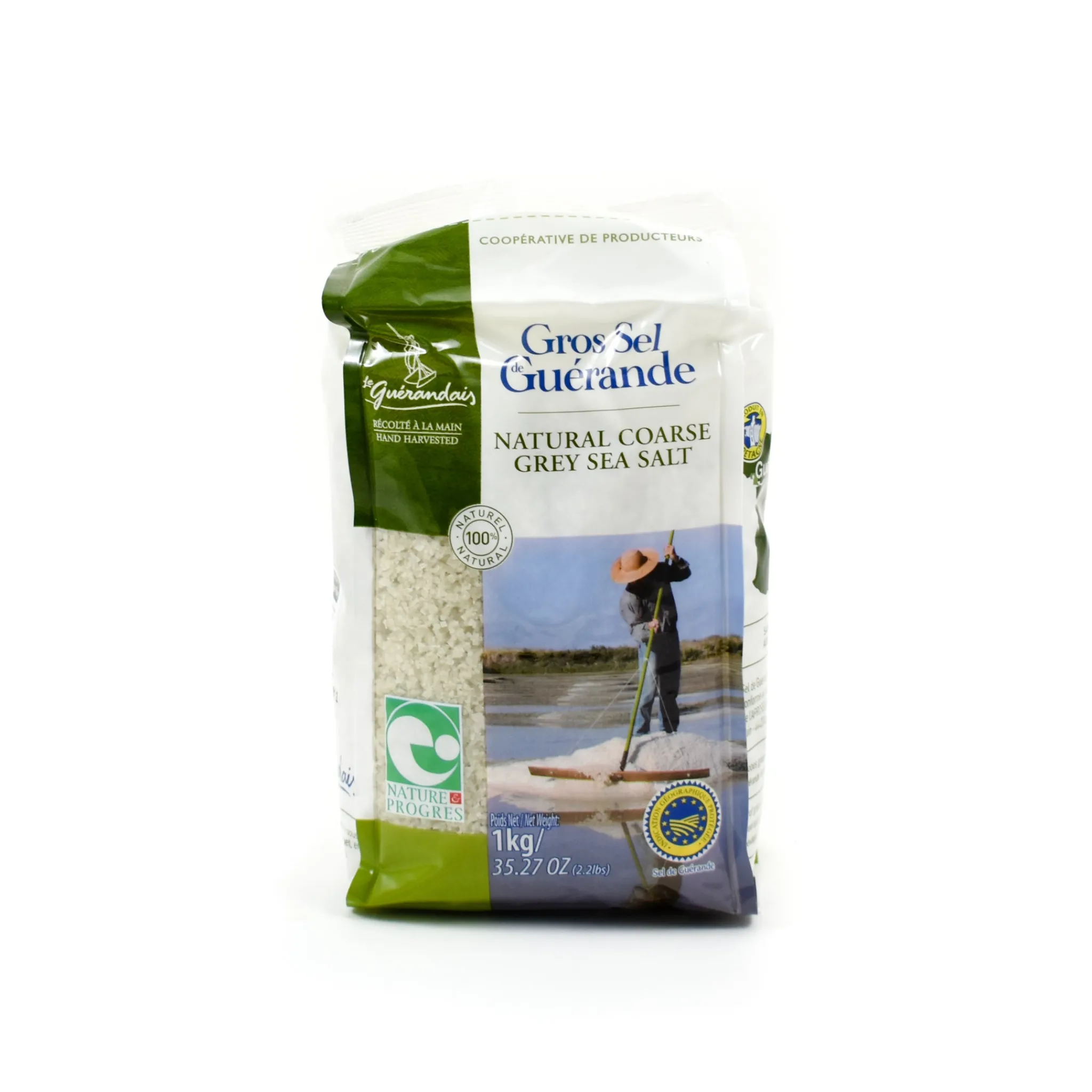 Le Guerandais Coarse Grey Sea Salt, 1kg Best