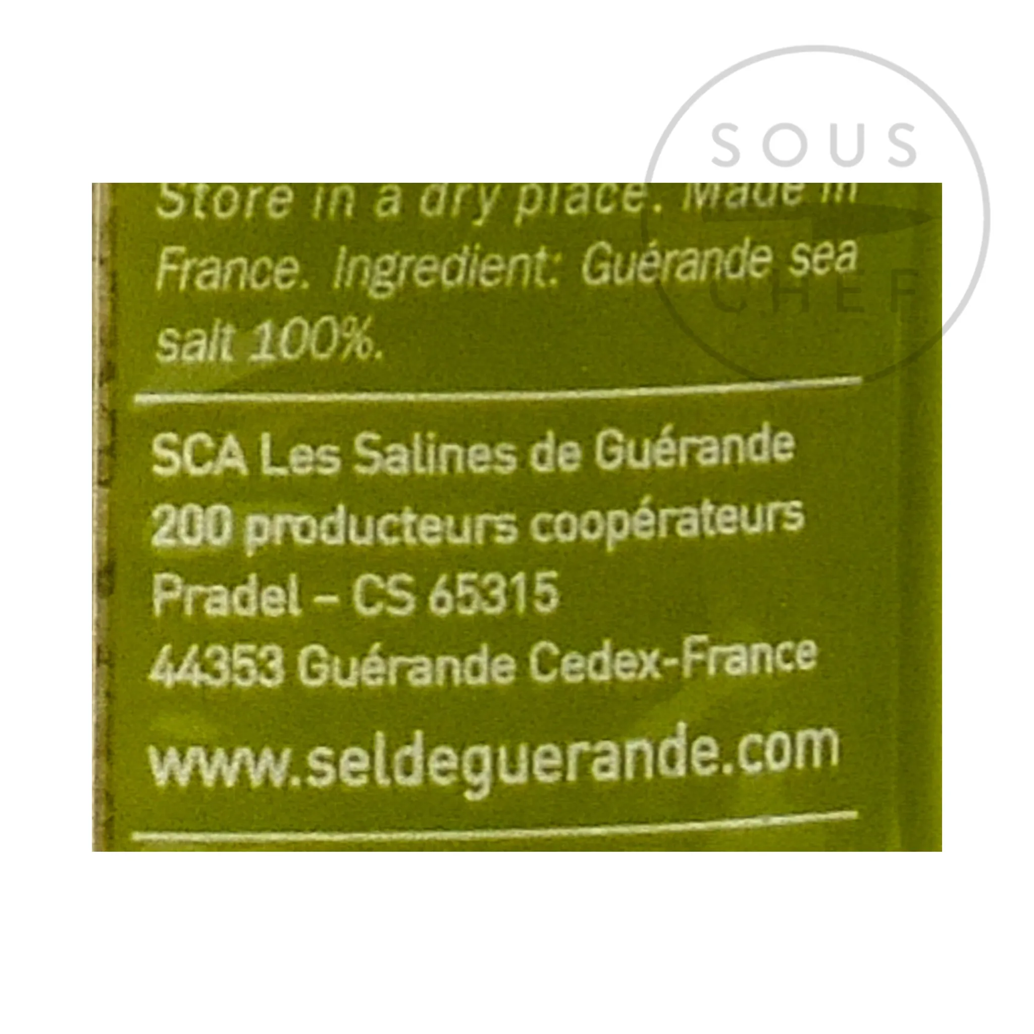 Le Guerandais Coarse Grey Sea Salt, 1kg Best
