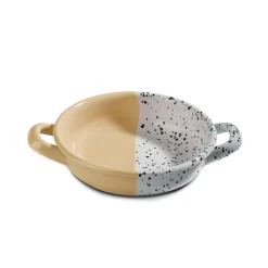 Kapka Enamel Colour Pop Enamel Frying Pan and Serving Dish, Yellow, 16cm Hot