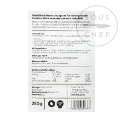 Cool Chile Co Black Bean Kit, 250g New