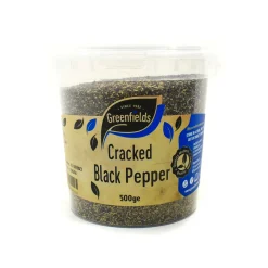 Greenfields Cracked Black Pepper Catering Size, 500g Discount