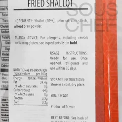 Taipec Crispy Fried Shallot, 150g Discount