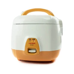 Cuckoo 3 Person Orange Electric Rice Cooker, 540ml Hot